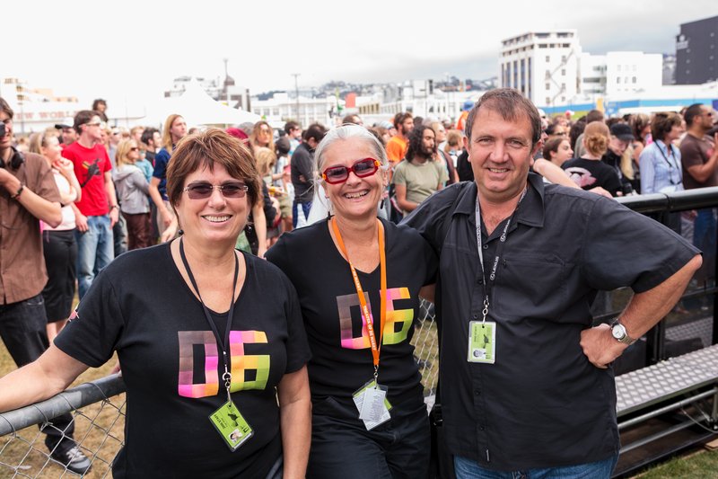 Carla with David and Fran